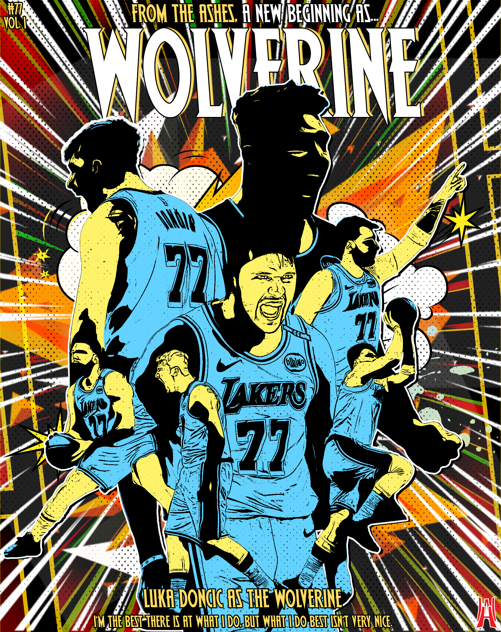 Luka Doncic Comic