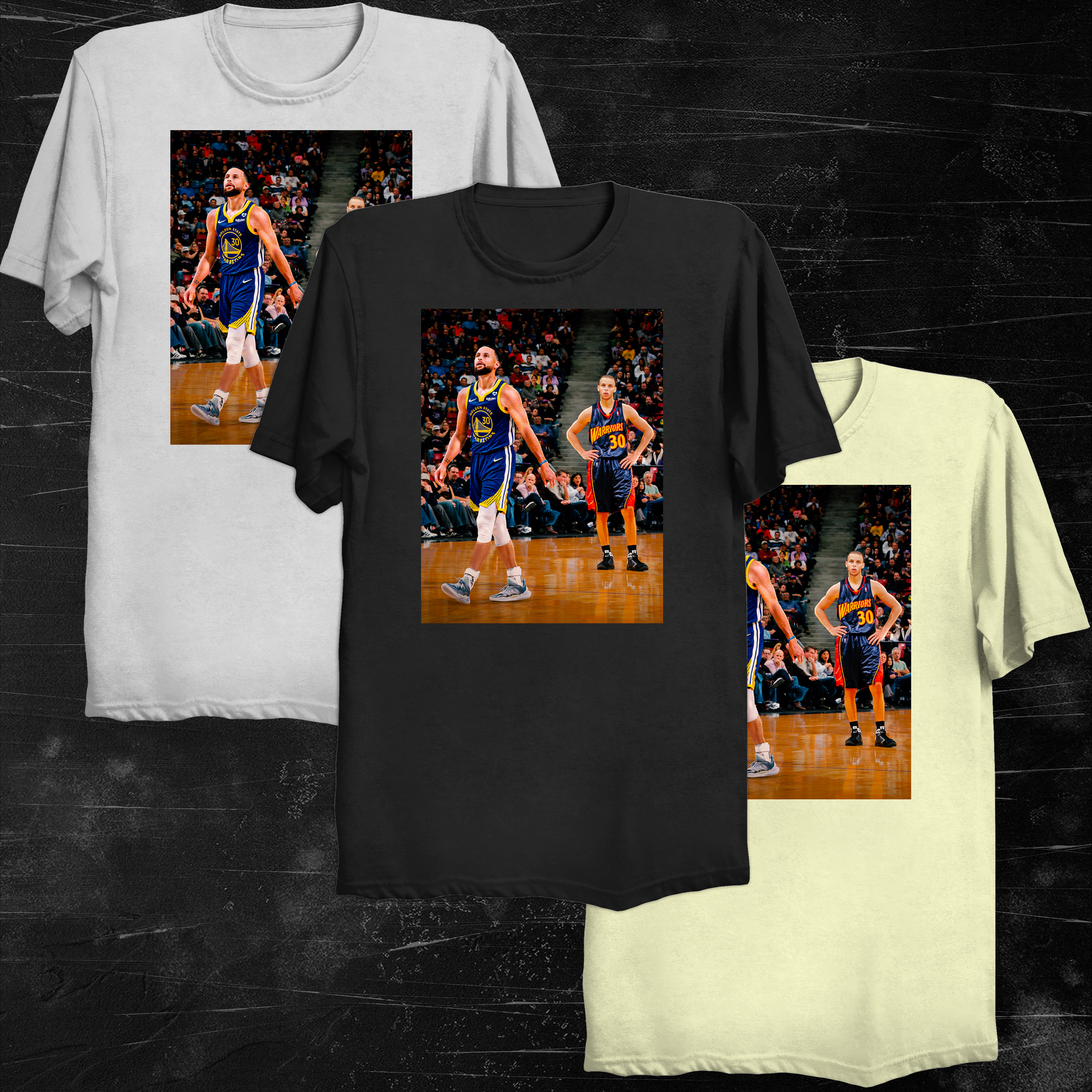 Stephen Curry Rookie and Vet