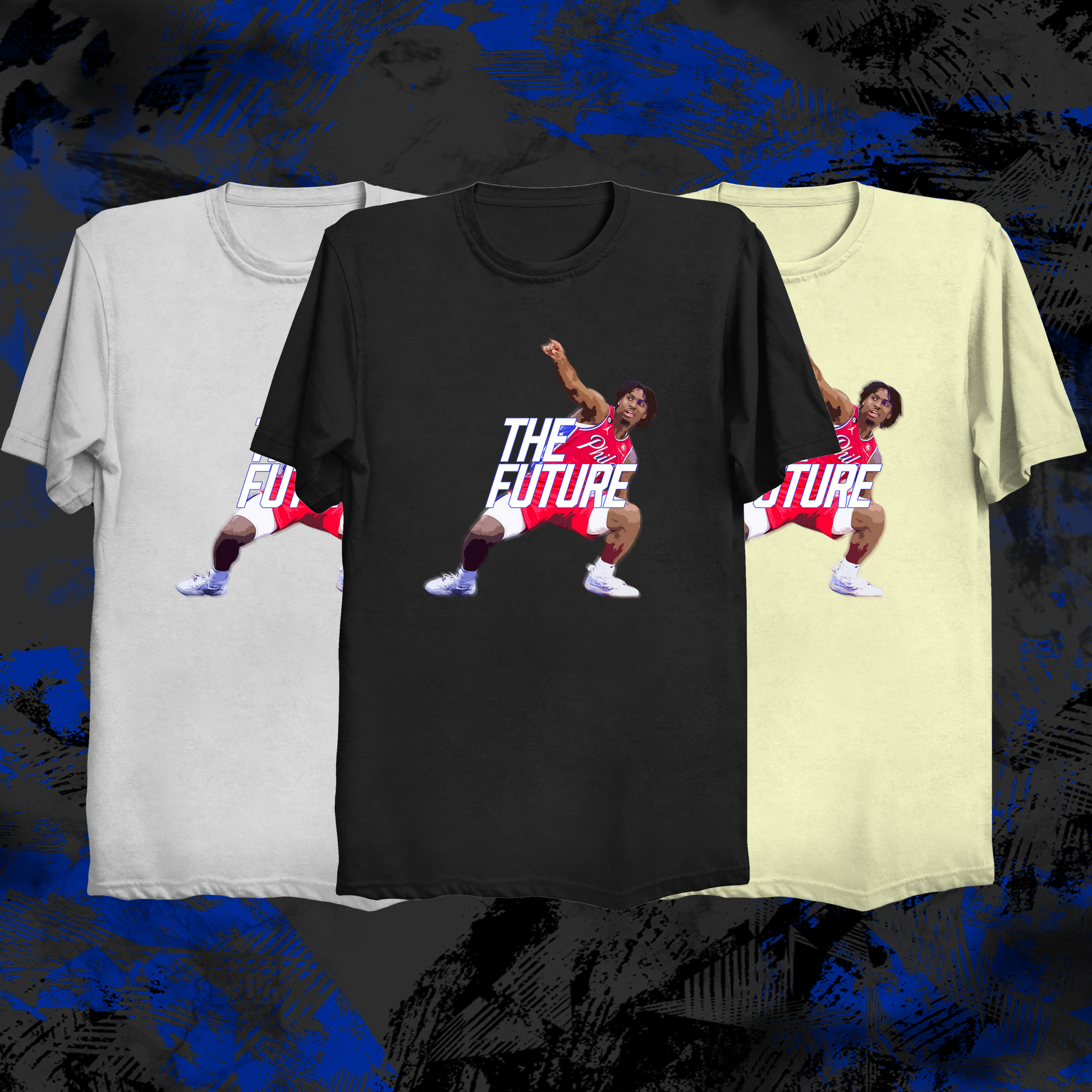 Tyrese Maxey 'THE FUTURE' (White)