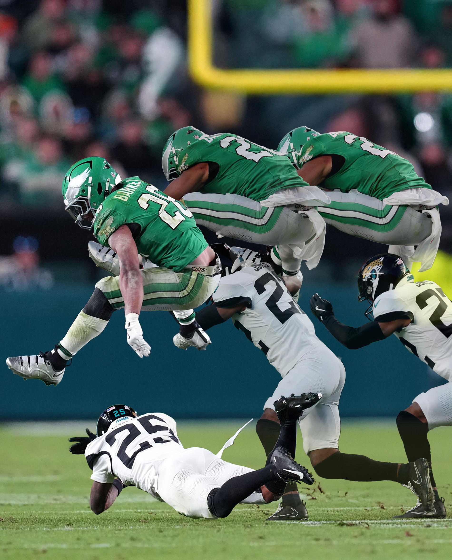 Saquon Barkley Hurdle