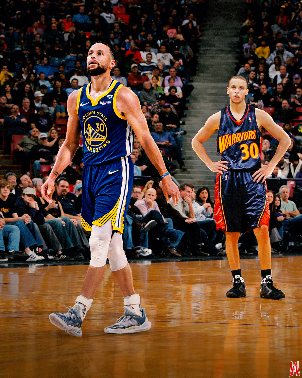 Stephen Curry Rookie and Vet
