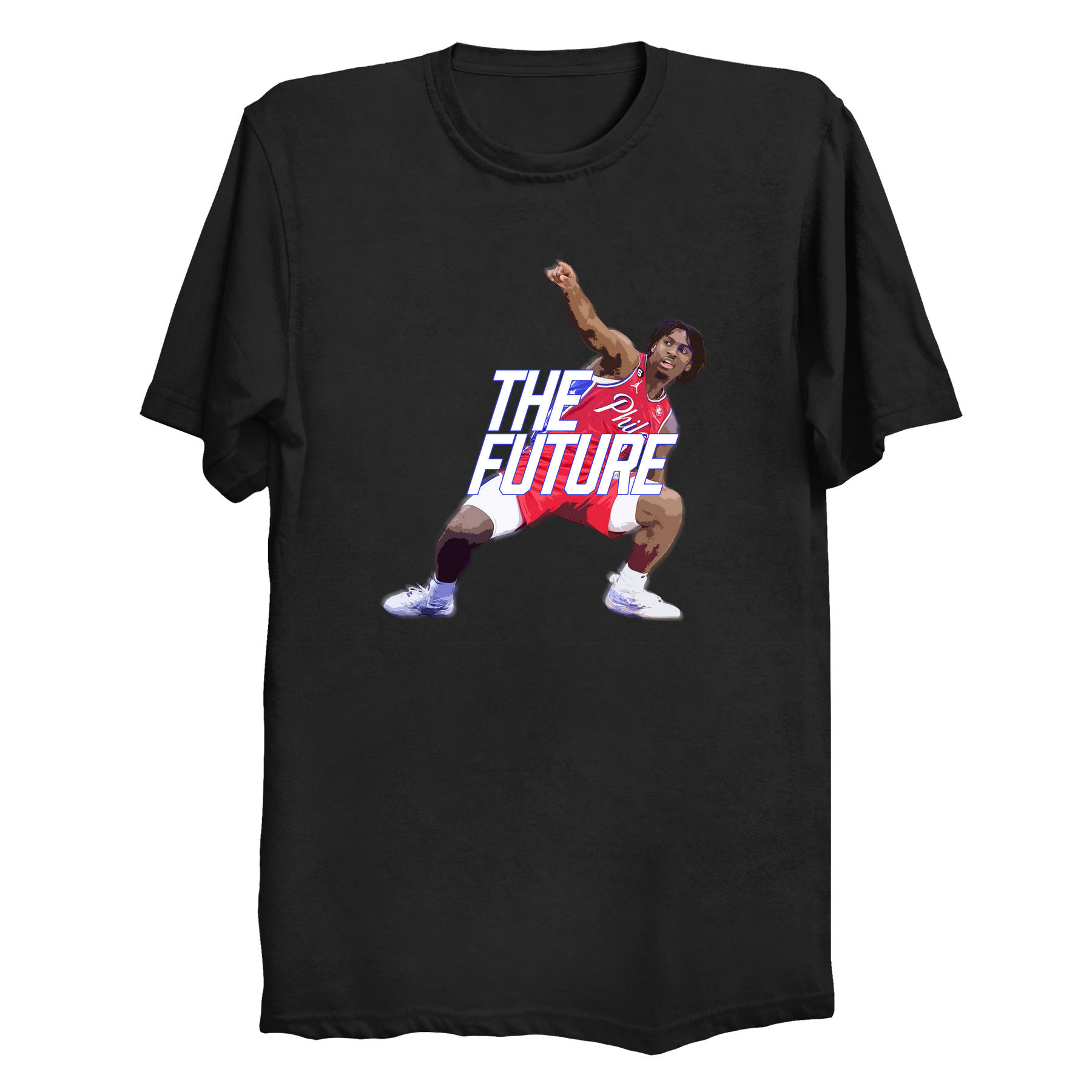 Tyrese Maxey 'THE FUTURE' (White)