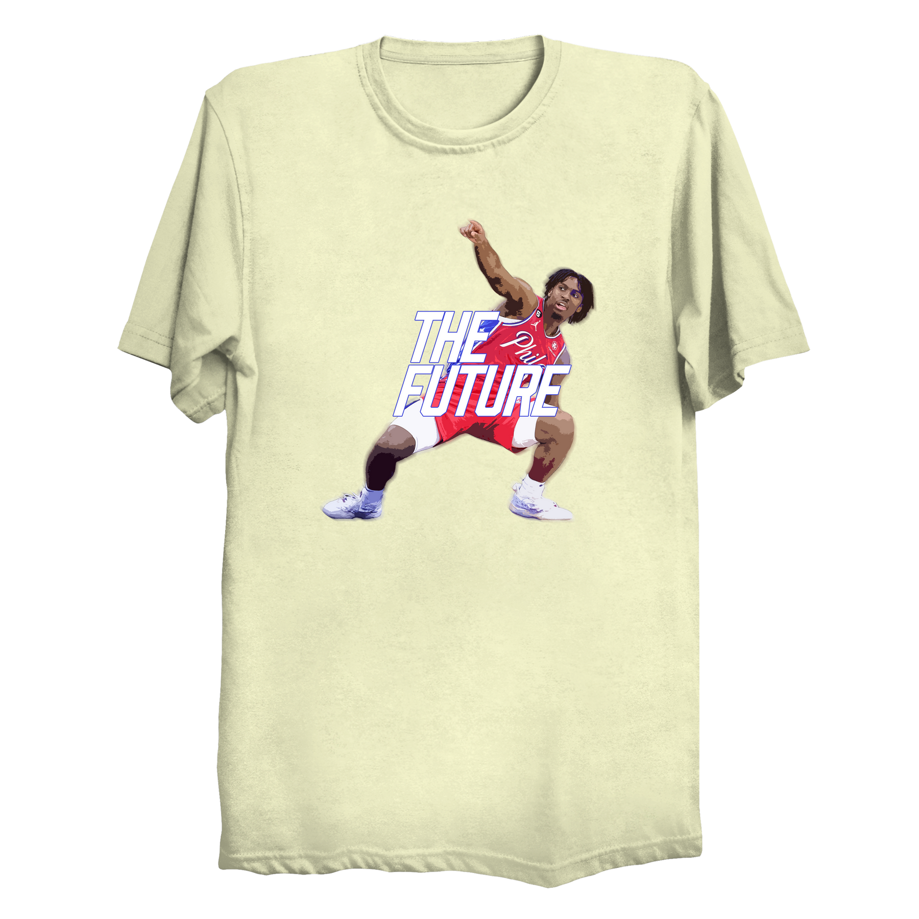 Tyrese Maxey 'THE FUTURE' (White)