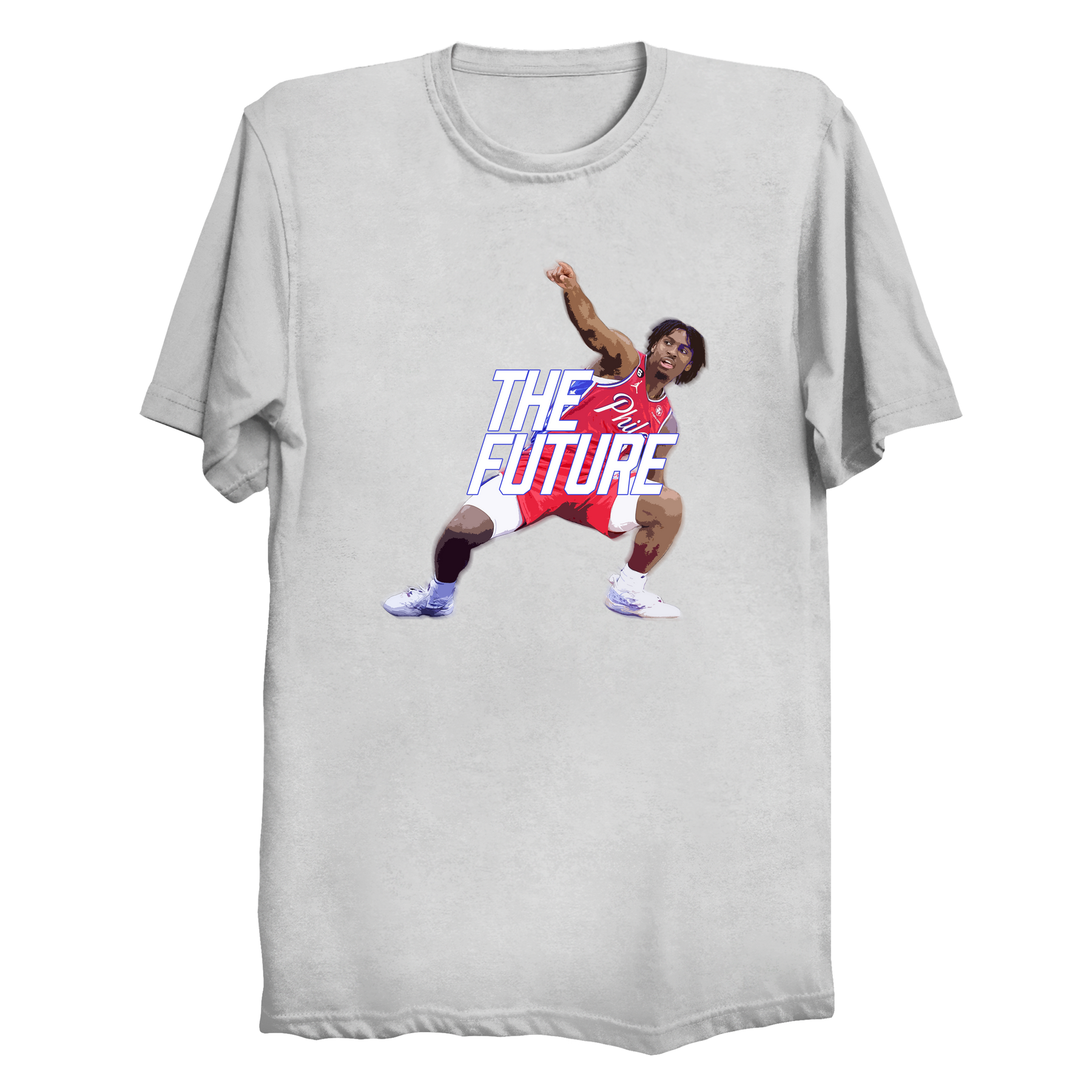 Tyrese Maxey 'THE FUTURE' (White)